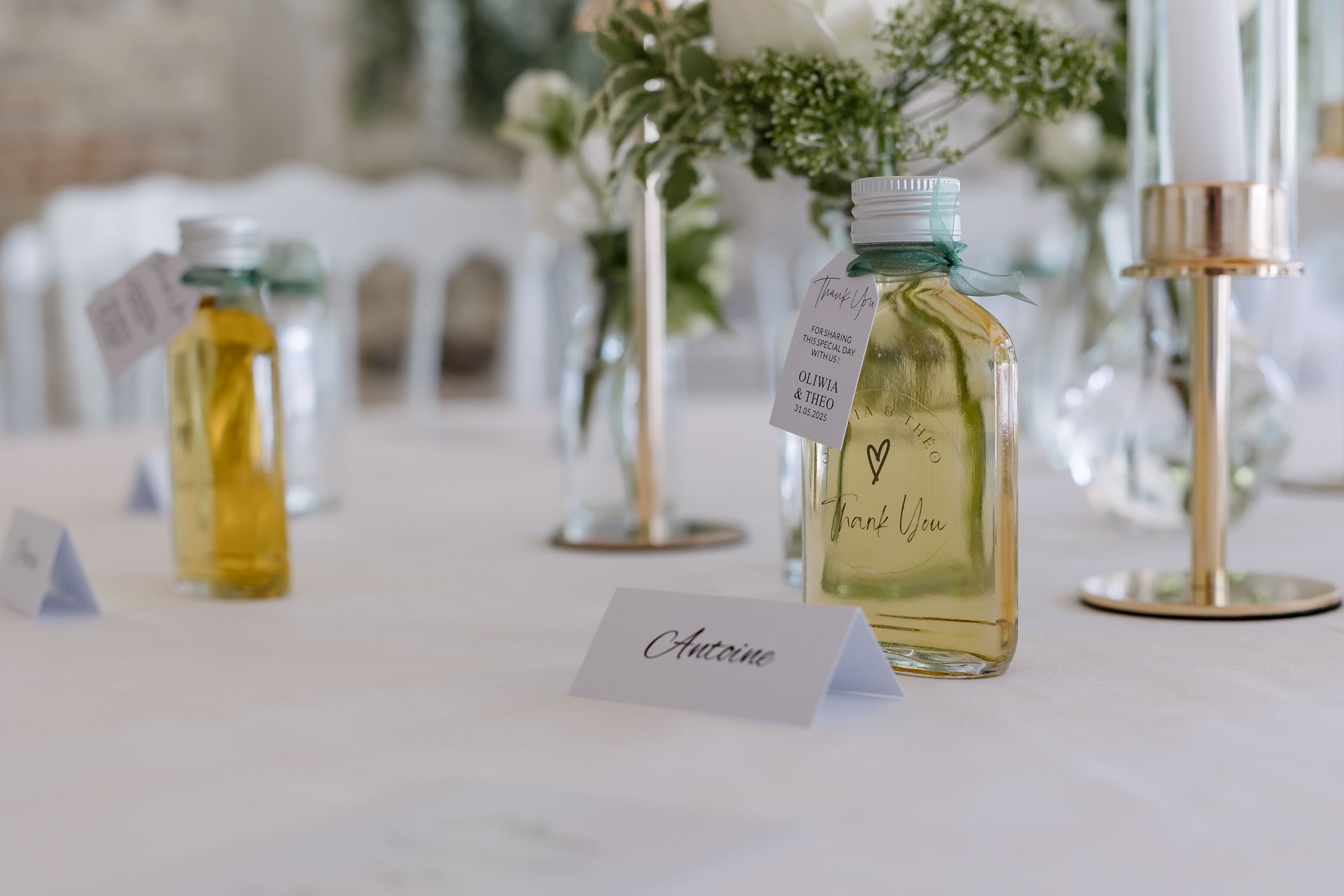 Mariage chateau Chavagnac_deco
