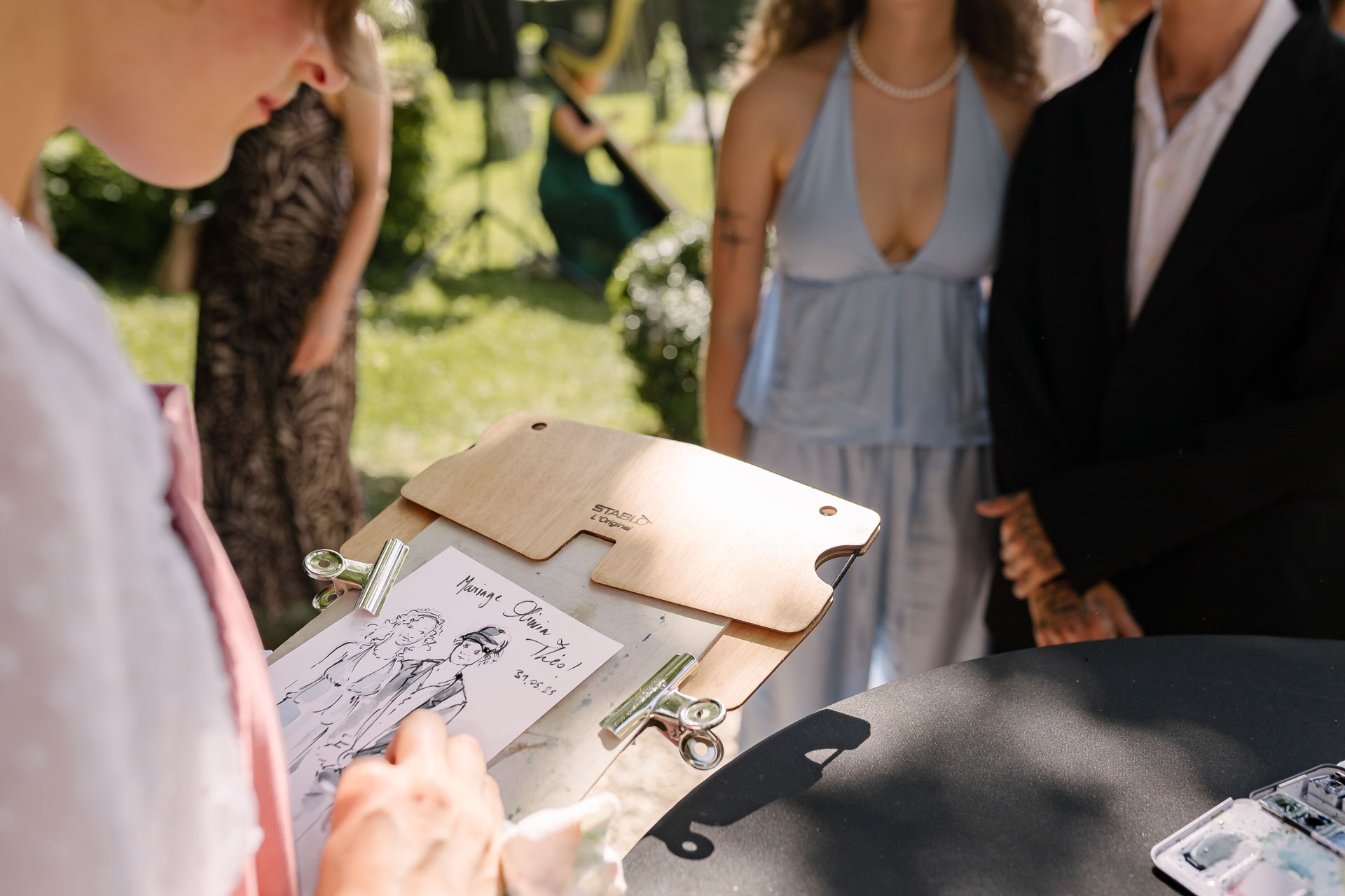 Mariage chateau Chavagnac_cocktail