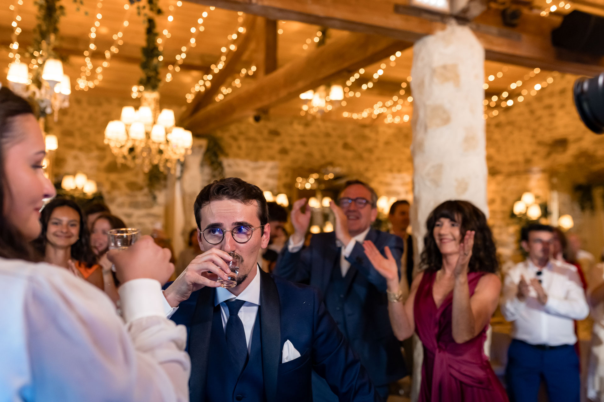 Mariage chateau Chavagnac_soirée