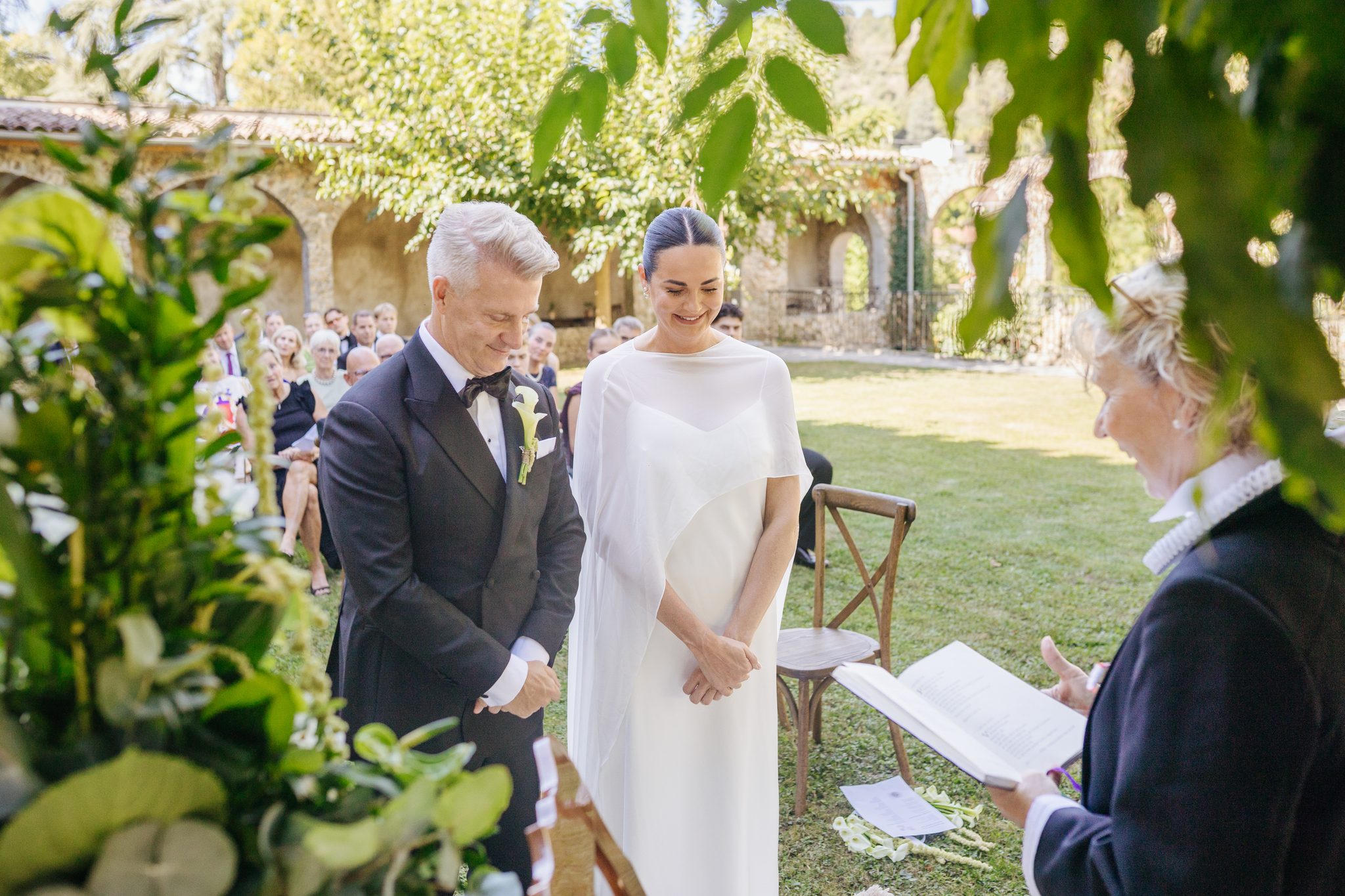 cérémonie — mariage Château de Fontager vallée du Rhône — 25