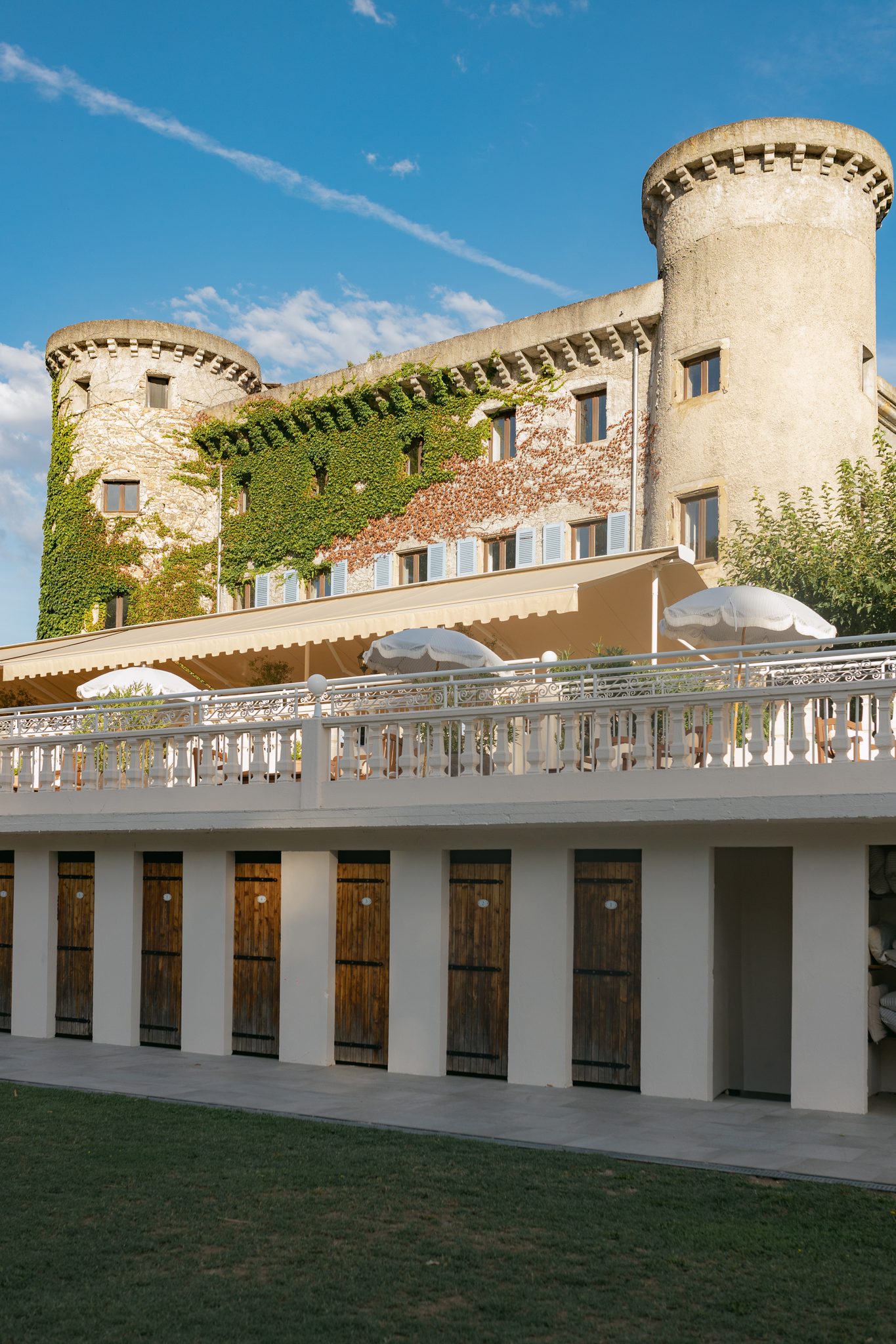 dîner de bienvenue — mariage Château de Fontager vallée du Rhône — 1